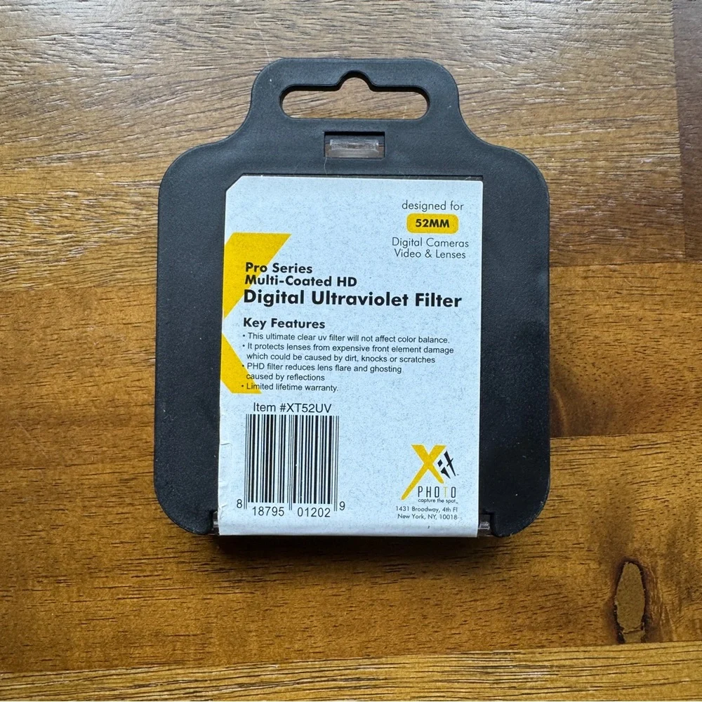 NEW Xit 52mm Pro Series Multi-Coated HD Digital Ultraviolet Filter